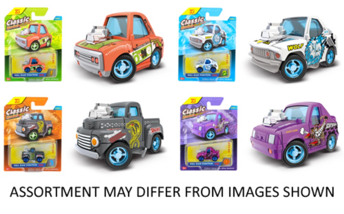 Picture of Cartoon Die cast Pull Back Street Cars assorted ( ONLY SOLD in carton of 24 )