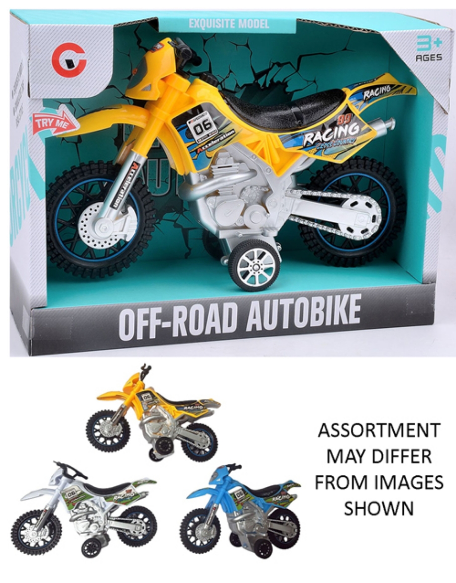 Picture of Motorbike Off - Road with Light and Sound 3 assorted
