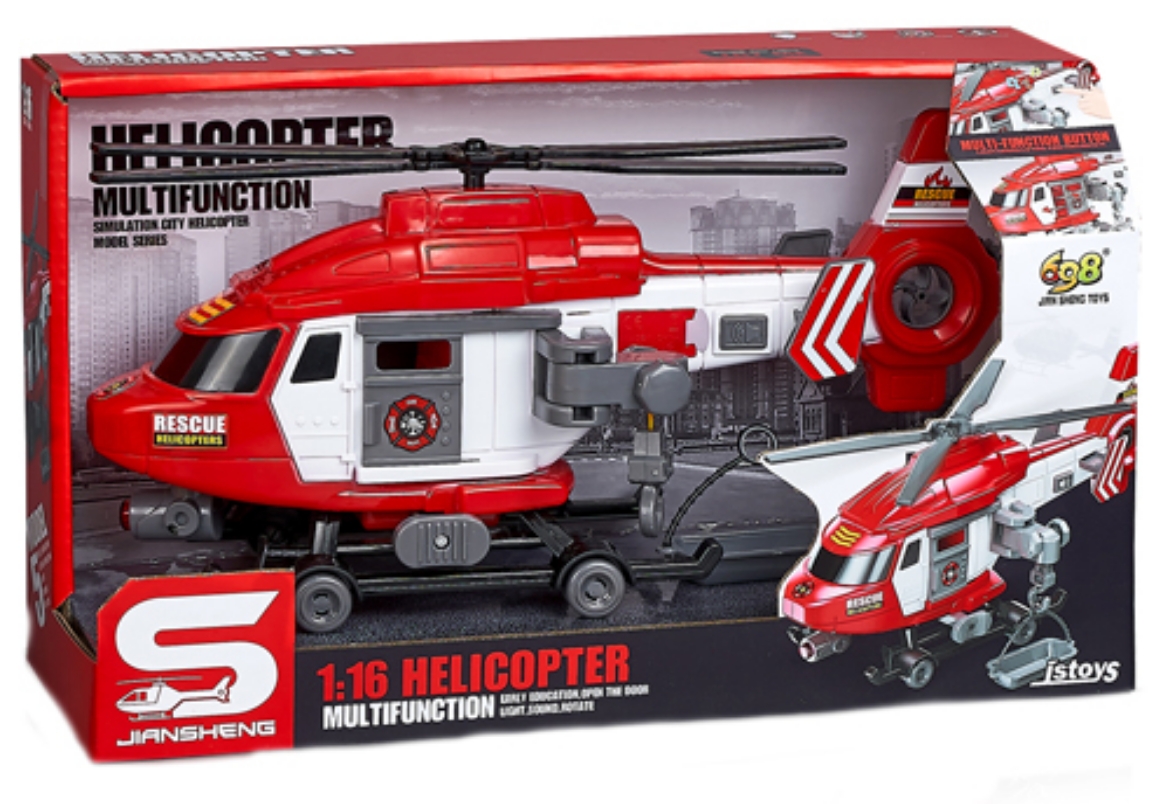 Picture of Helicopter Rescue 1:16 30cm with light and Sound