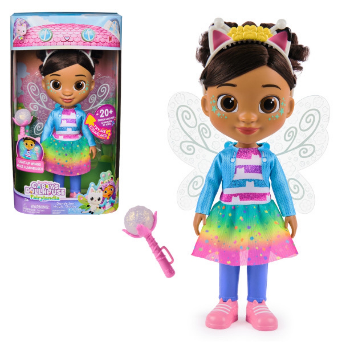 Picture of Gabby's Dollhouse Fairylandia - Fairy Wishes Gabby Doll
