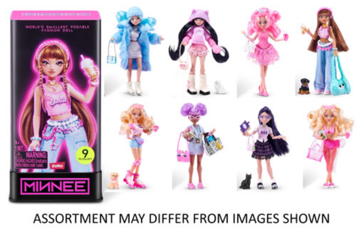 Picture of STAR BOX Minnee Core Doll Blind Box Series 1 assorted ( ONLY SOLD in Display of 8 )