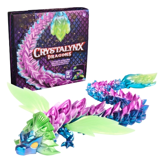 Picture of Crystalynx 24inch Dragons assorted ( ONLY SOLD in Display of 3 )