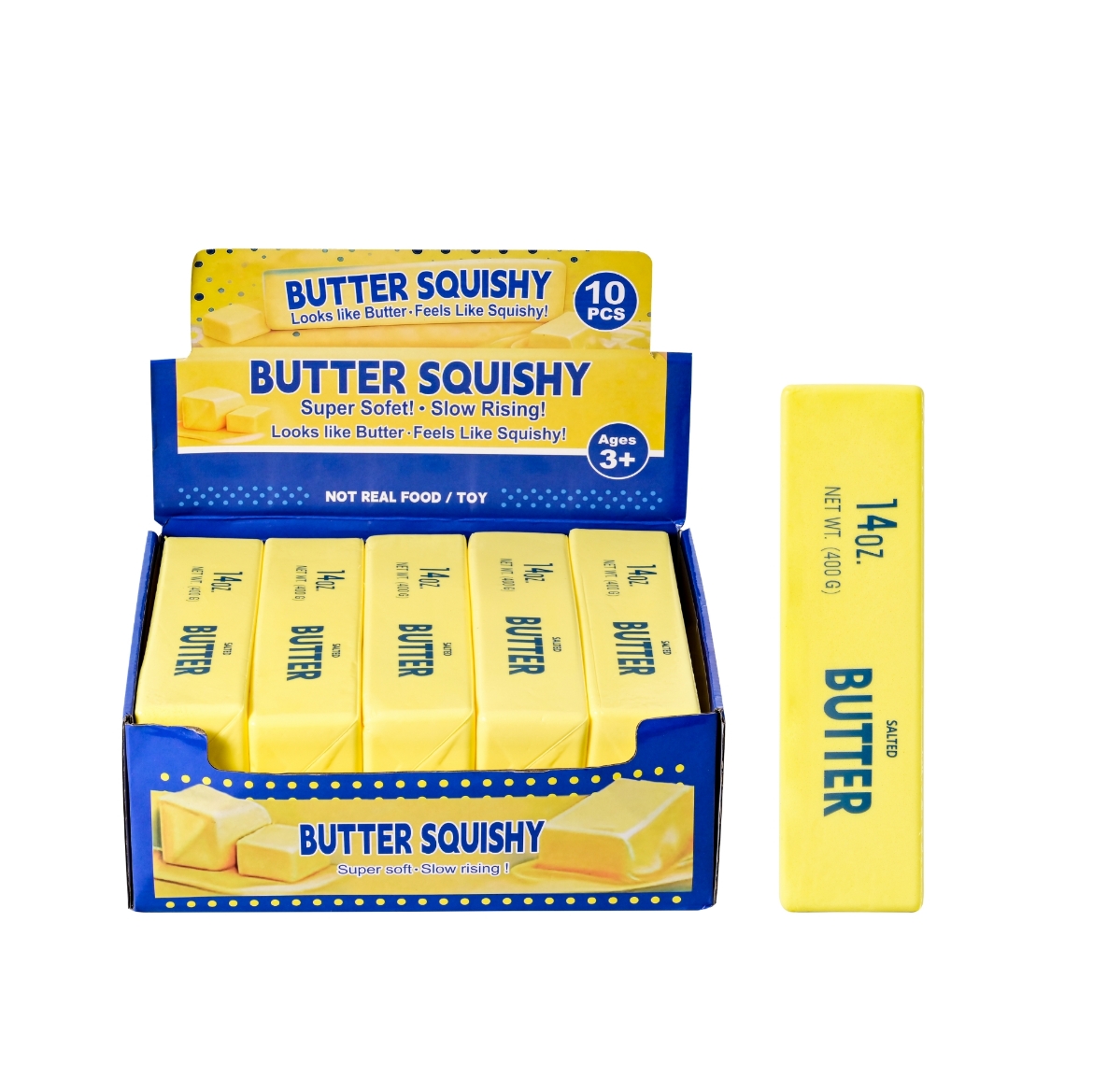 Picture of Squishy Mega Butter ( ONLY SOLD in Display of 10 )