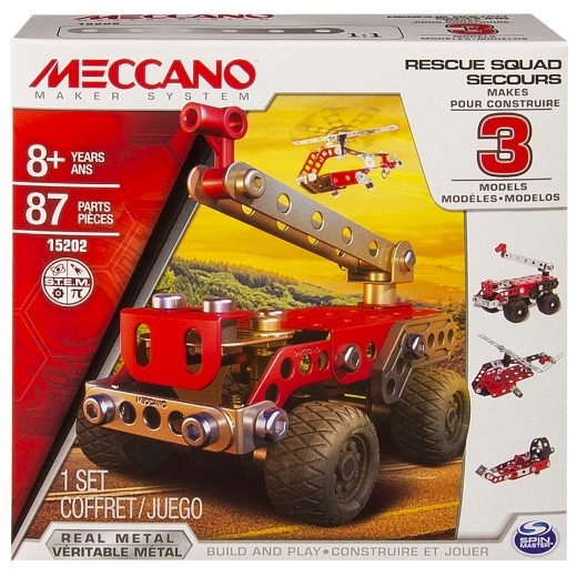 Picture of Meccano Masters 3 Multi Model Set - Rescue Squad