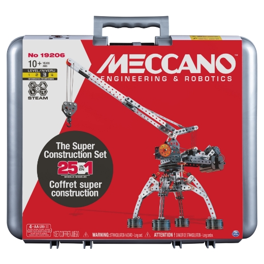 Picture of Meccano Pro Construction Set in case
