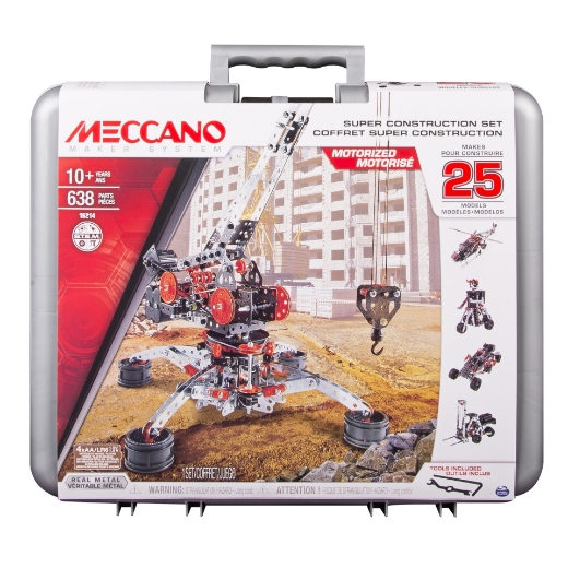 Picture of Meccano Pro Construction Set in case