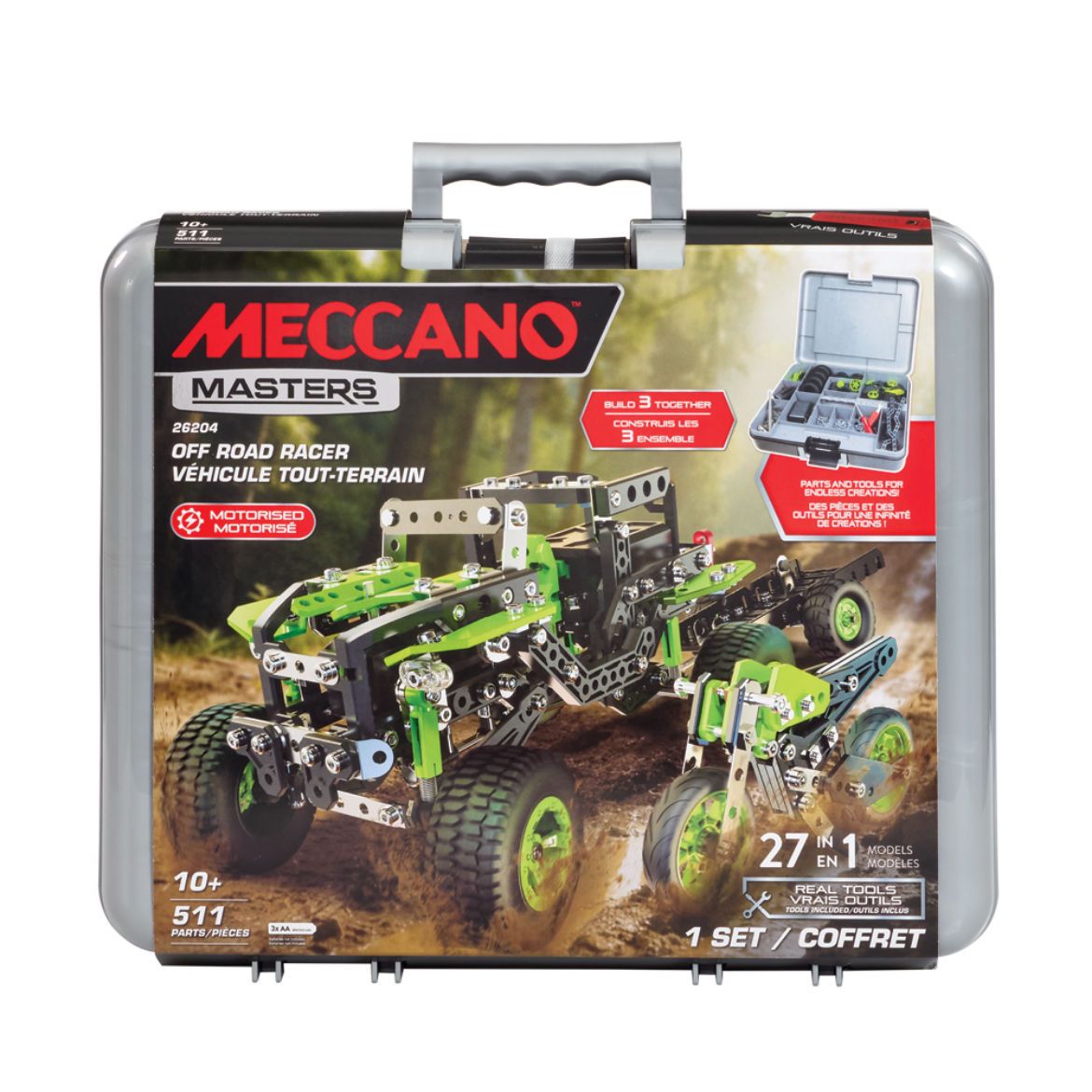 Picture of Meccano Masters 27 in 1 Off Road Set in Case