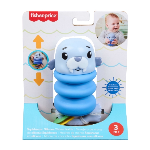 Picture of Fisher Price 2 in 1 Pop Up Rattle assorted ( ONLY SOLD in Carton of 4 )