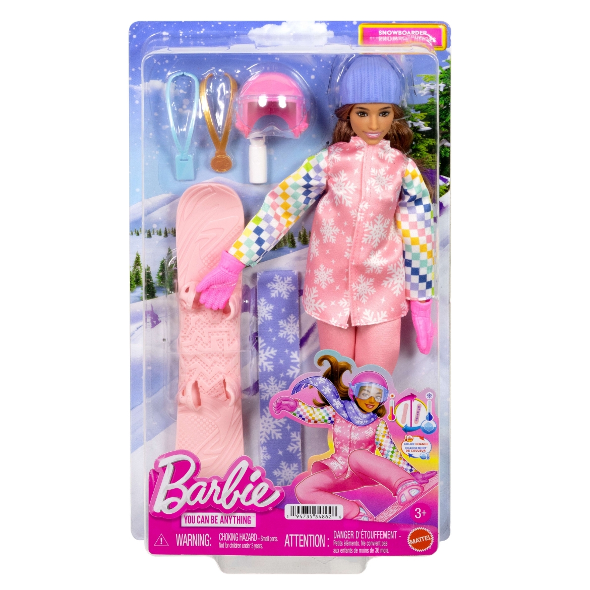 Picture of Barbie Deluxe Career: Snowboarder