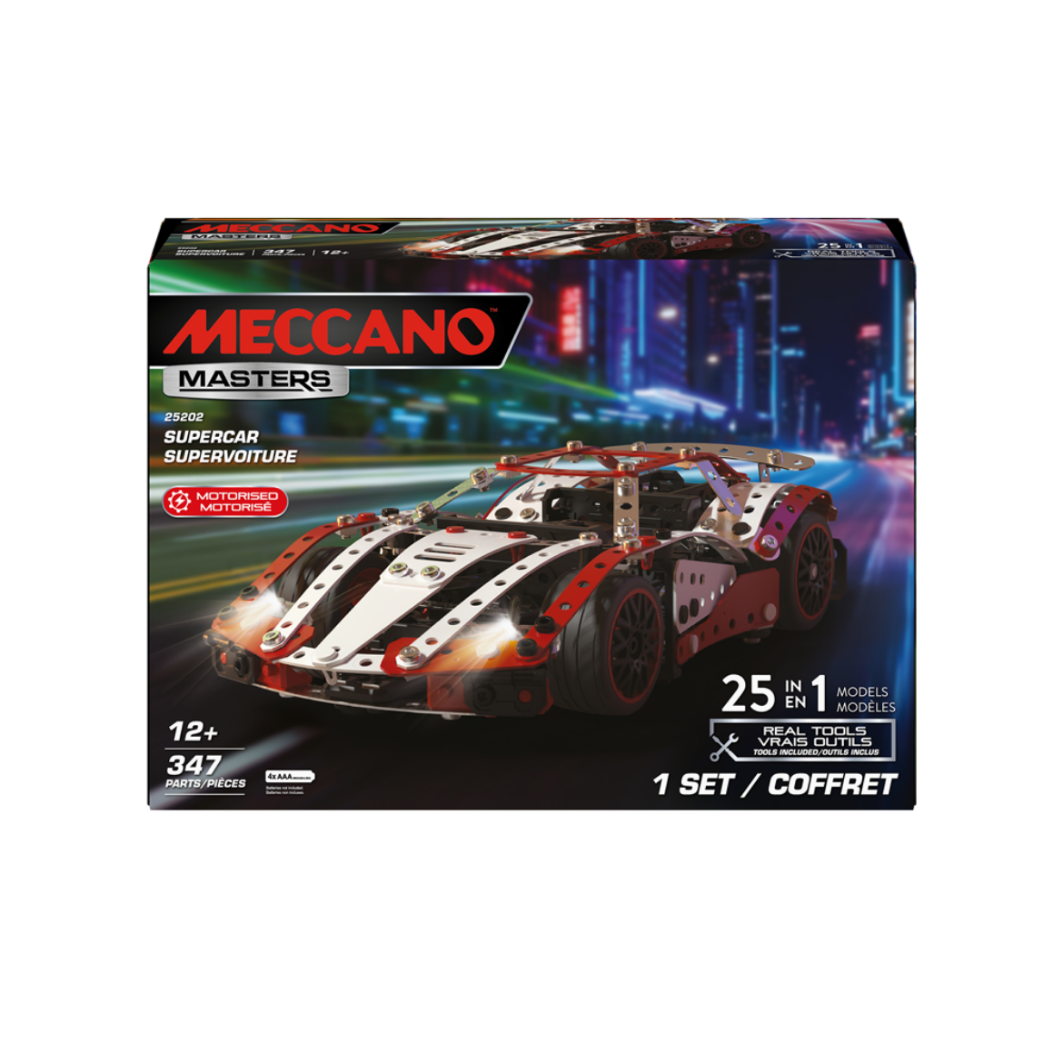 Picture of Meccano Masters 25 Multi Model Set - Supercar