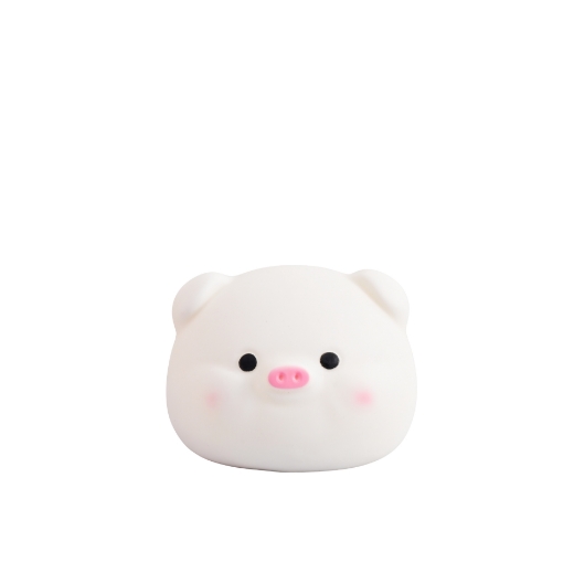 Picture of Squishy Jumbo 15cmx15cm Piggy Head assorted  ( ONLY SOLD in Display of 4 )