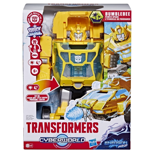 Picture of Transformers Cyberworld Power Spark Bumblebee