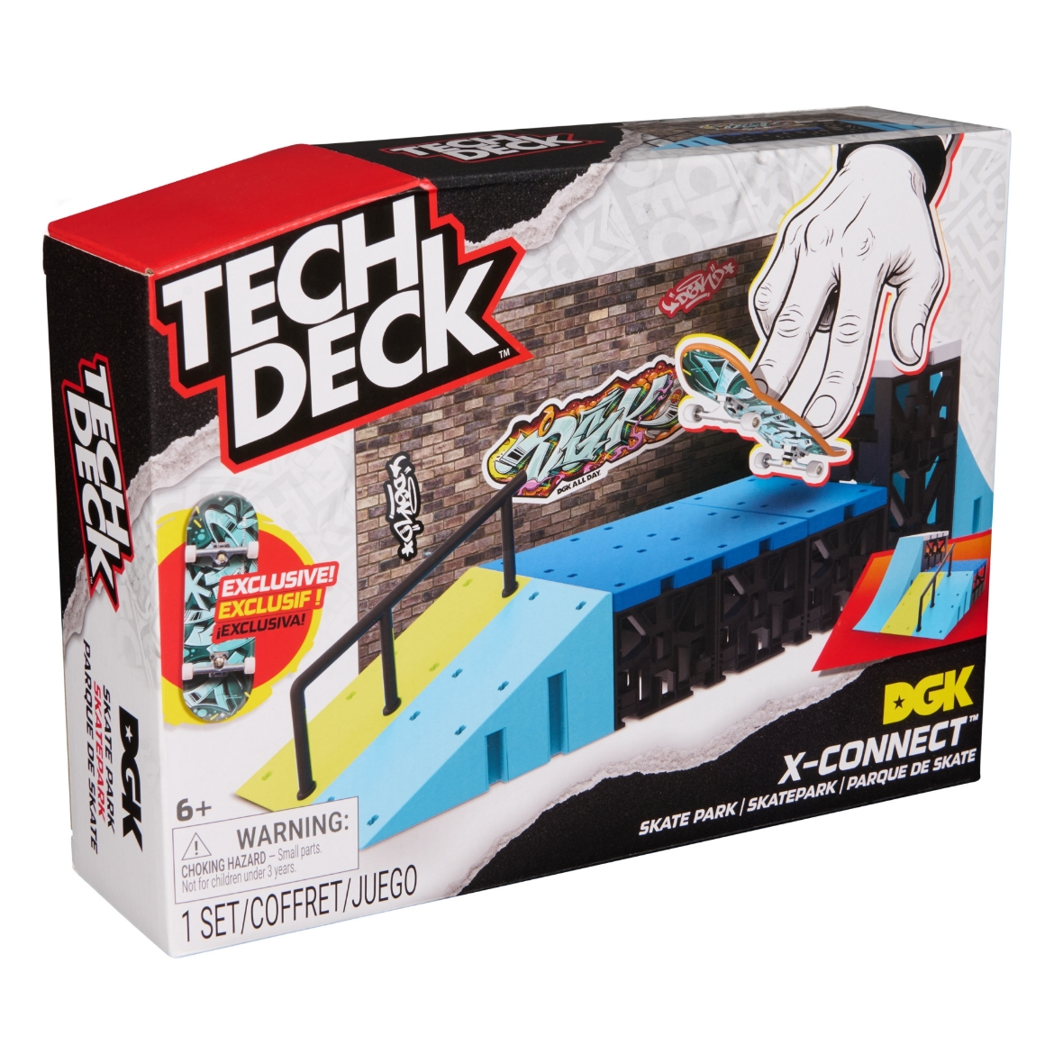 Picture of Tech Deck X Connect Plus DGK Skatepark assorted ( ONLY SOLD in Carton of 3 )