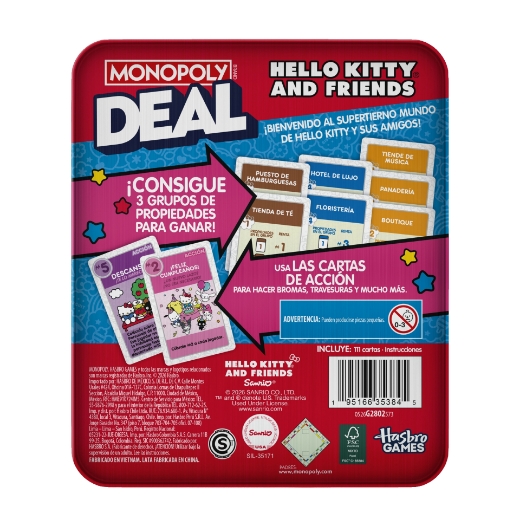 Picture of Monopoly Deal Hello Kitty