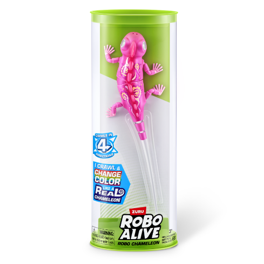 Picture of ZURU Robo Alive - Chameleon Light-Up Series 1 assorted ( ONLY SOLD in Display of 6 )