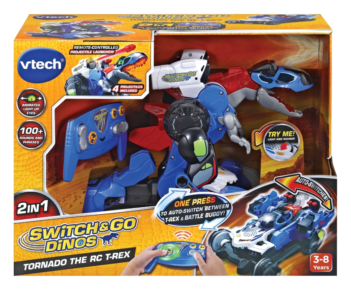 Picture of Vtech Switch & Go Dinos Tornado the Radio Control T-Rex