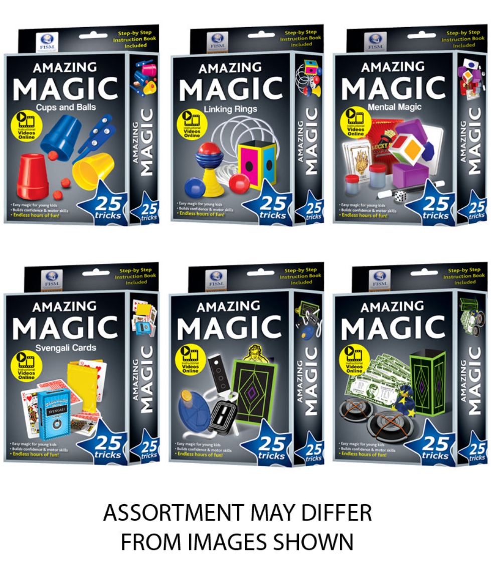 Picture of The Magic Factory - Pocket Magic 25 Tricks assorted  ( ONLY SOLD in Carton of 12  )