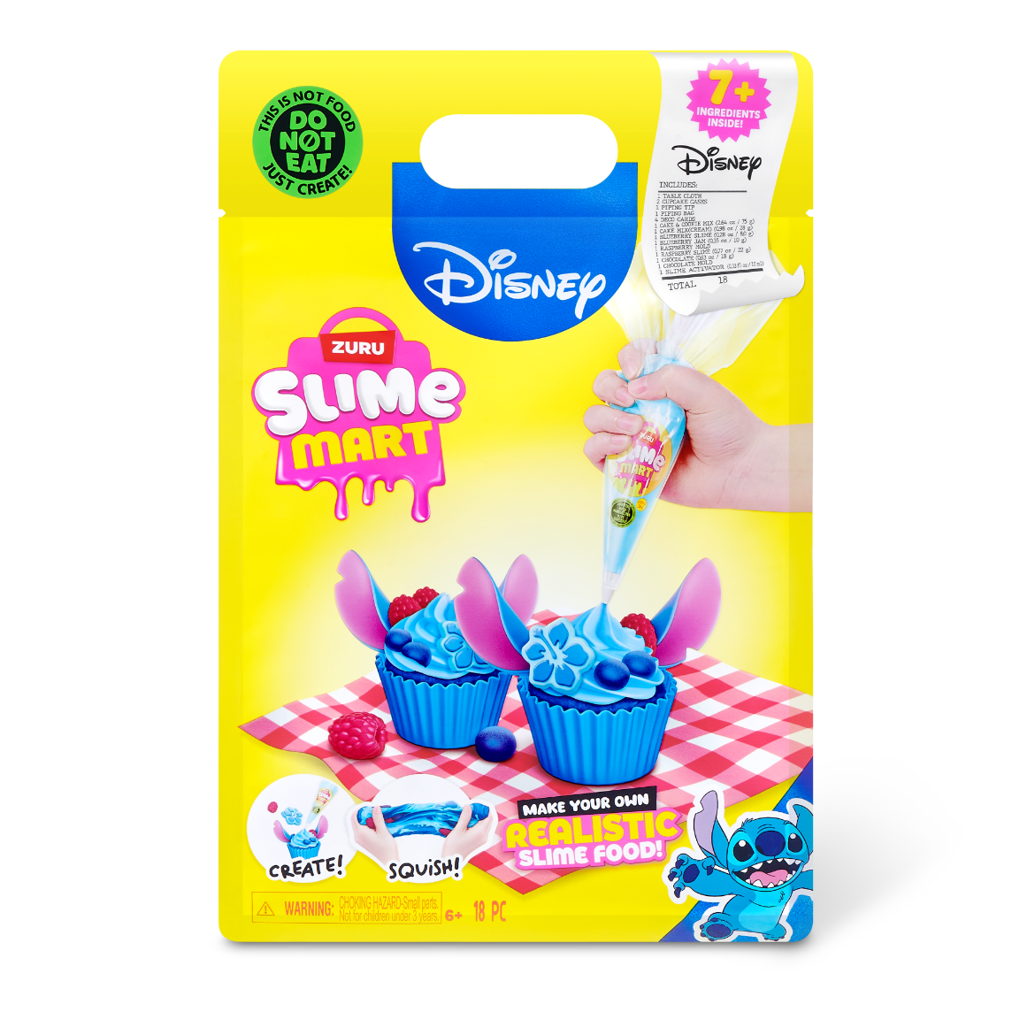 Picture of ZURU Slime Mart - Shopping Bag Disney Series 1 - Stitch Cupcake