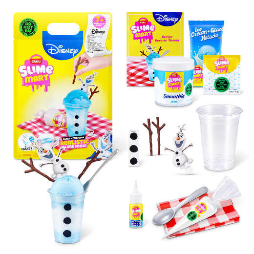 Picture of ZURU Slime Mart - Shopping Bag Disney Series 1 - Olaf Ice Cream & Biscuit