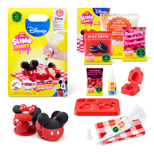 Picture of ZURU Slime Mart - Shopping Bag Disney Series 1 - Mickey & Minnie Macaroon