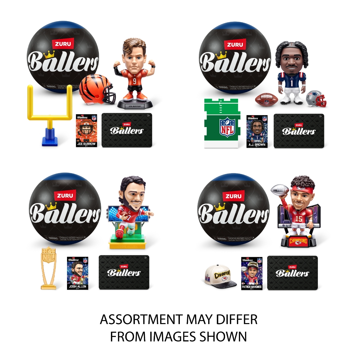 Picture of ZURU Ballers NFL Series 1 assorted ( ONLY SOLD in Display of 24 )
