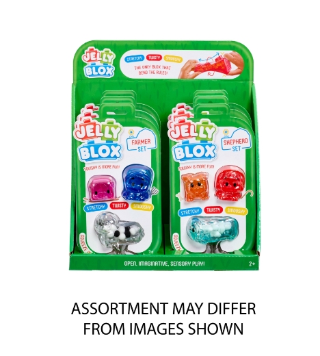 Picture of Jelly Blox - Farm Friends 3pk assorted ( ONLY SOLD in Display of 6 )