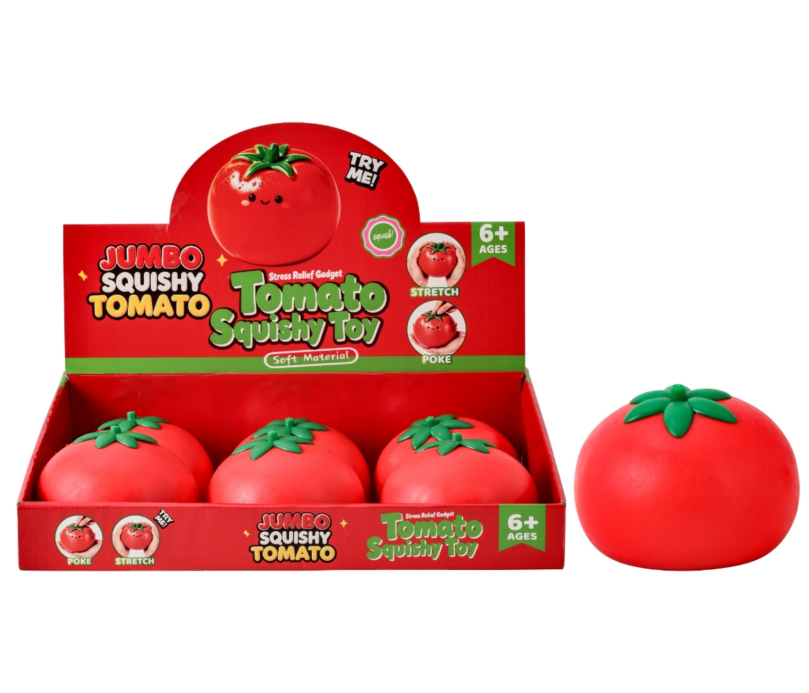 Picture of Squishy Jumbo Tomato ( ONLY SOLD in Display of 6 )