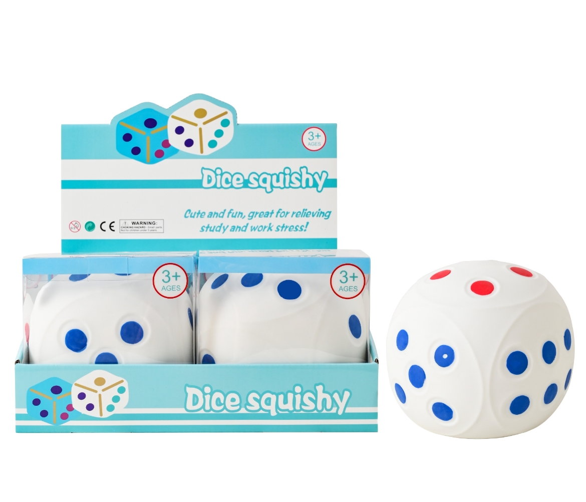 Picture of Squishy Jumbo Dice ( ONLY SOLD in Display of 6 )