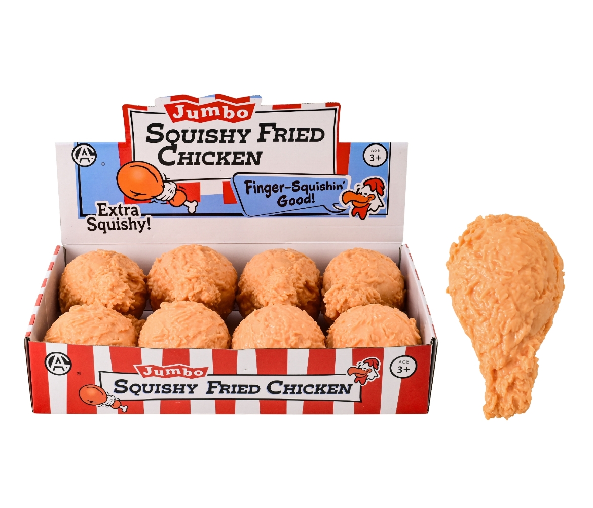 Picture of Squishy Jumbo Fried Chicken Legs ( ONLY SOLD in Display of 8 )