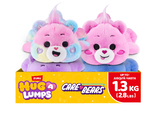 Picture of ZURU Hug a Lumps - Care Bears Medium assorted ( ONLY SOLD in Display of 4 )