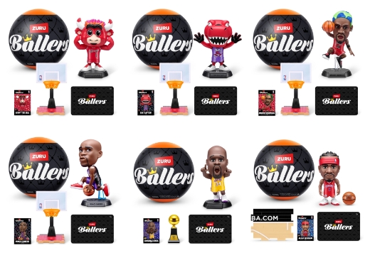Picture of ZURU Ballers NBA 90's Series assorted ( ONLY SOLD in Display of 24 )